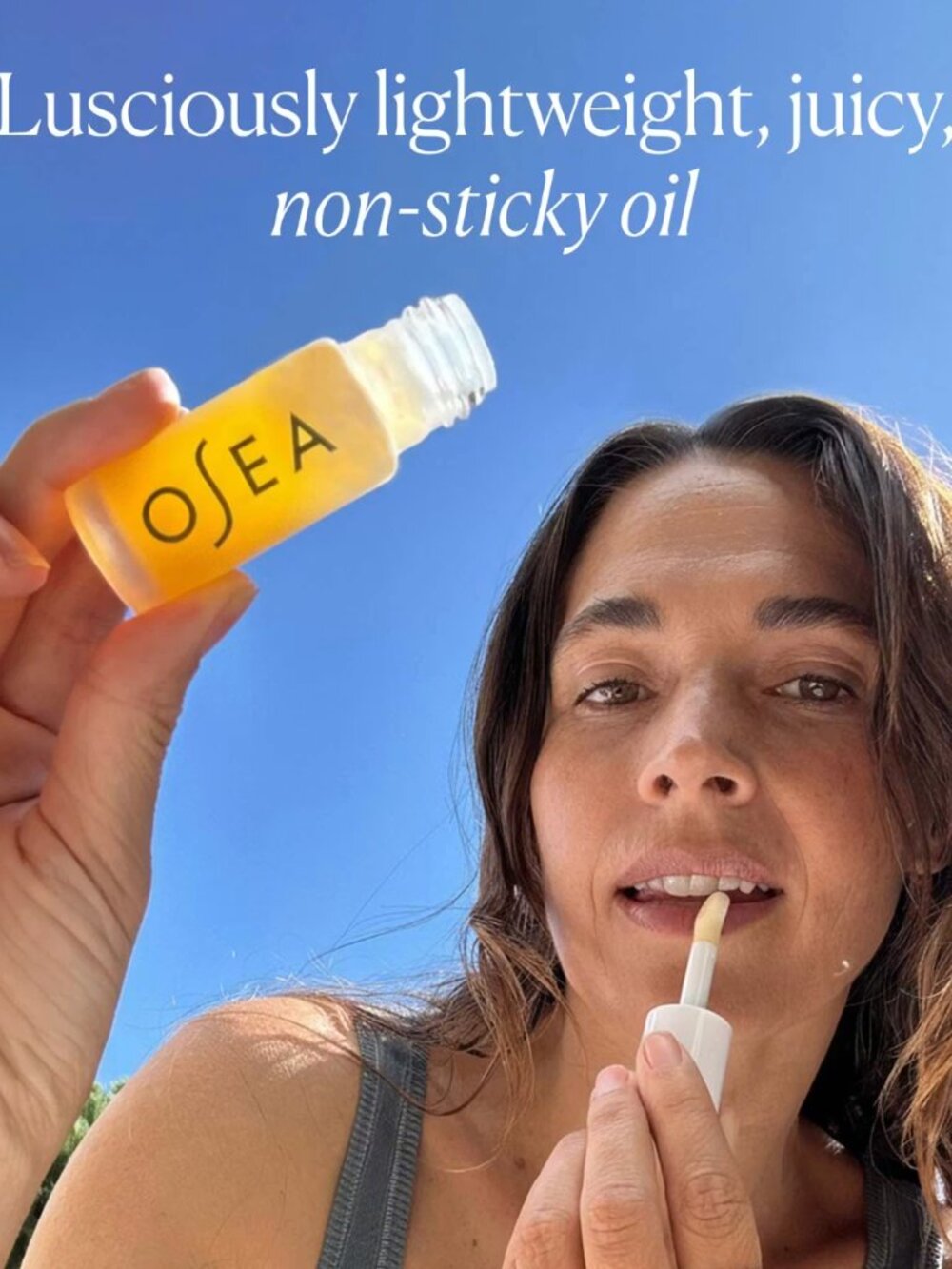 ❣️2/$36 NIB OSEA Malibu Hyaluronic Lip Oil Booster Full Size Retail $28.00 - Picture 6 of 9